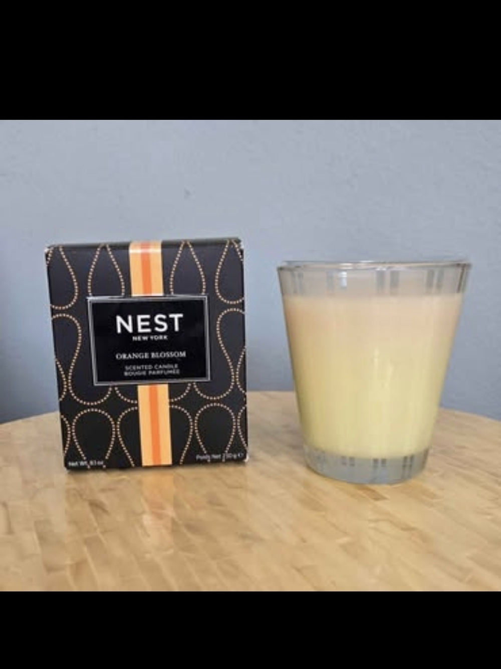 NEST NY Orange Blossom Scented Single Wick  8.1 Oz Candle Made in U.S.A. NIB